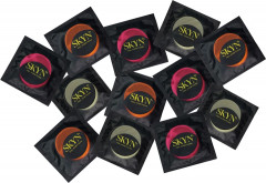 Набір презервативів Skyn Cocktail Club Безлатексні з ароматом коктейлів 12 шт