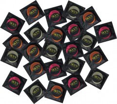 Набір презервативів Skyn Cocktail Club Безлатексні з ароматом коктейлів 12 шт