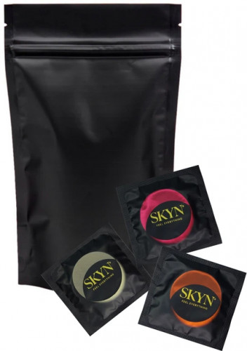 Набір презервативів Skyn Cocktail Club Безлатексні з ароматом коктейлів 12 шт