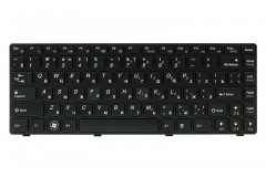Клавиатура для ноутбука IBM/LENOVO IdeaPad G480 черный, черный фрейм