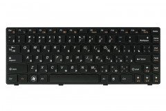 Клавиатура для ноутбука IBM/LENOVO IdeaPad G480 черный, черный фрейм