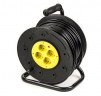 Удлинитель на катушке PowerPlant 50 м, 3x2.5мм2, 16А, 4 розетки, морозостойкий (JY-2002/50)
