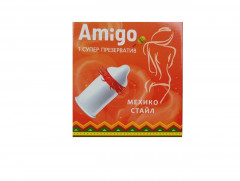 Презерватив Amigo текстурний із шипами " Мехико стайл"