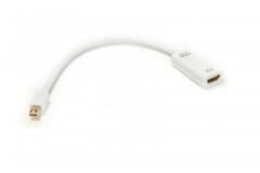 Кабель-переходник PowerPlant HDMI (F) - mini DisplayPort (M), 0.15м, 1.4V, 4K x 2K