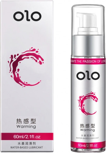 Лубрикант OLO Warming на водній основі з зігріваючим ефектом 60 мл