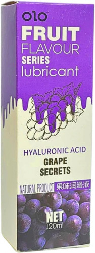 Оральний лубрикант OLO Fruit зі смаком винограду 120 мл