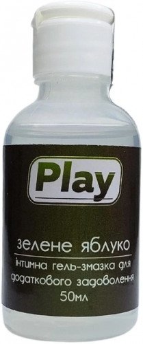 Лубрикант Play зі смаком та ароматом Зеленого Яблука 50 мл