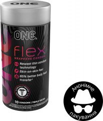 Презервативи One Flex Графенові ультратонкі 10 шт