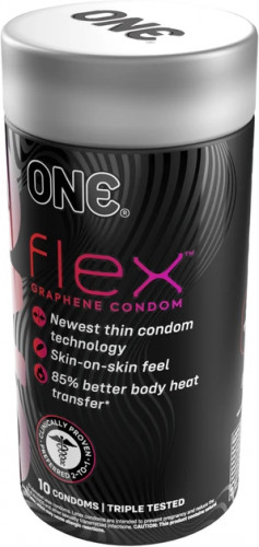 Презервативи One Flex Графенові ультратонкі 10 шт