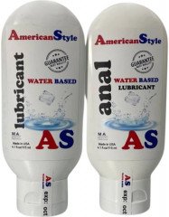 Набір лубрикантів на водно-силіконовій основі American Style Без смаку і запаху 115 мл + Анальний 115 мл
