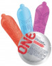 Презервативи One Tattoo Touch 3 шт + Лубрикант One Oasis 4.5 мл