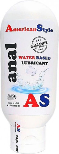 Лубрикант American Style Anal Water Based Lubricant Анальний на водно-силіконовій основі без смаку і запаху 115мл