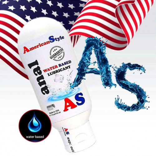 Лубрикант American Style Anal Water Based Lubricant Анальний на водно-силіконовій основі без смаку і запаху 115мл