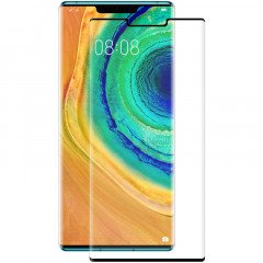 Защитное стекло 3D PowerPlant для Huawei Mate 30 Pro, Black