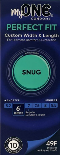 Презервативи My ONE Snug 10 шт