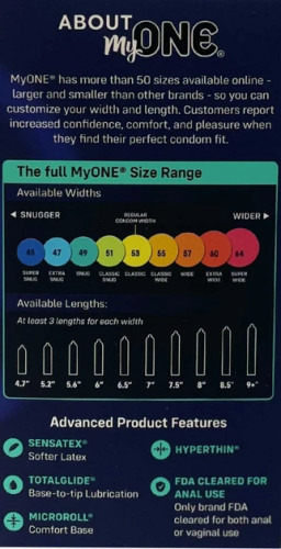 Презервативи My ONE Snug 10 шт