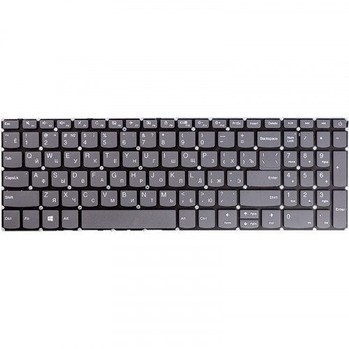 Клавиатура для ноутбука LENOVO Ideapad 320-15, 320-15ABR черный