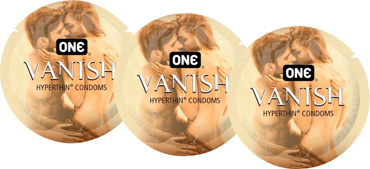Презервативи One Vanish Hyperthin Ультратонкий 3 шт