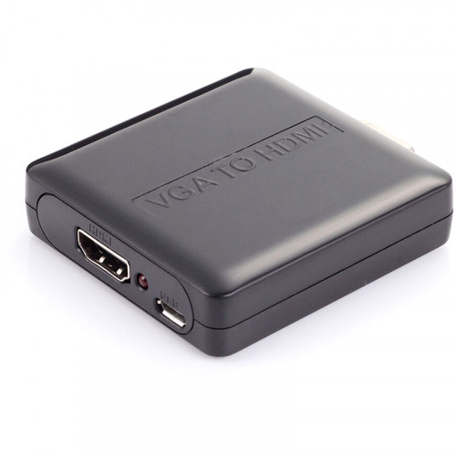 Конвертер PowerPlant HDMI - VGA + R/L (HDCVGA02-M)