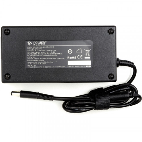 Блок питания для ноутбуков PowerPlant DELL 220V, 19.5V 150W 7.7A (7.4*5.0)