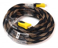 Видео кабель PowerPlant HDMI - HDMI, 7м, позолоченные коннекторы, 1.3V, Nylon