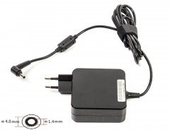 Блок питания для ноутбуков PowerPlant ASUS 220V, 19V 65W 3.42A (4.0*1.35) wall mount