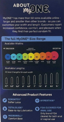 Презервативи My ONE Super Snug 10 шт