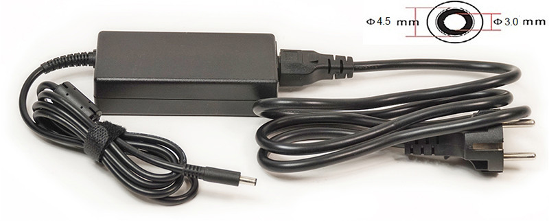 Блок питания для ноутбуков PowerPlant DELL 220V, 19.5V 65W 3.34A (4.5*3.0)