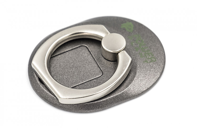 Кольцо держатель для смартфонов PowerPlant, черный