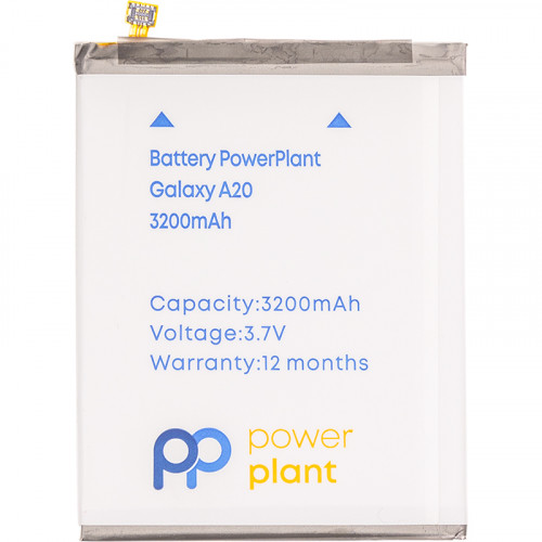 Аккумулятор PowerPlant Samsung Galaxy A20 (EB-BA505ABN) 3200mAh