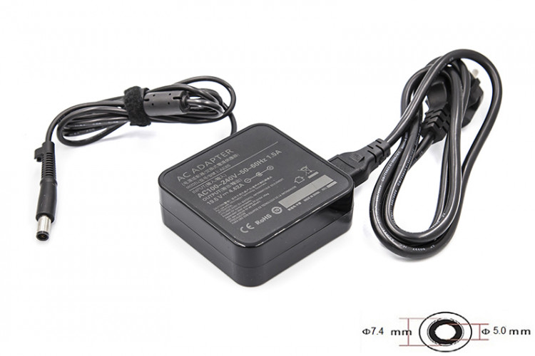 Блок питания для ноутбуков PowerPlant DELL 220V, 19.5V 90W 4.62A (7.4*5.0) wall mount