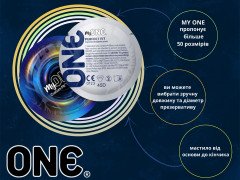 Презервативи My ONE Classic Sampler 3 шт