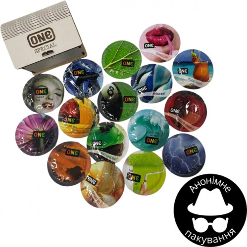 Набір презервативів One Special 16 шт у дерев'яній скриньці М