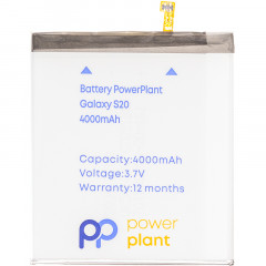 Аккумулятор PowerPlant Samsung Galaxy S20 (EB-BG980ABY) 4000mAh