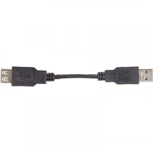Кабель PowerPlant USB 2.0 AF – AM, 0.1м