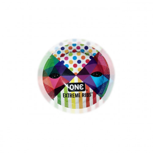 Презервативи One Extreme Ribs екстремально ребристі 1 шт