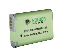 Аккумулятор PowerPlant Canon NB-12L 1950mAh