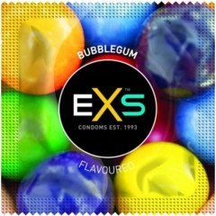 Презервативи EXS Bubblegum зі смаком та запахом жуйки 3 шт